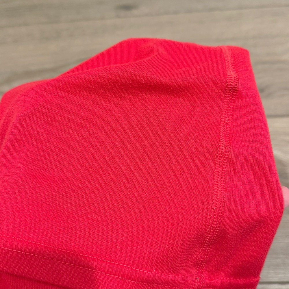 NIKE Red Dri-Fit Polyester Active Workout Gym Exercise Running Tank Top Size XS - Picture 5 of 6